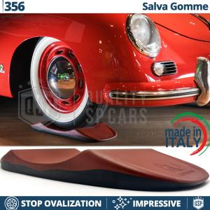 Red TIRE CRADLES Flat Stop Protector, for Porsche 356 | Original Kuberth MADE IN ITALY