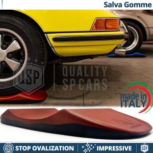 Cuscini SALVA GOMME Anti-ovalizzanti Rossi, per Porsche 911, 911 Carrera | Originali Kuberth MADE IN ITALY