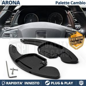Steering Wheel Paddle Shift for SEAT Arona 17-21 | Black Aluminum Paddle Shifters Extension 