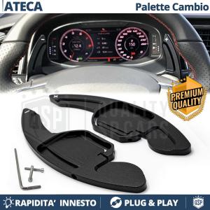 Steering Wheel Paddle Shift for SEAT Ateca 16-21 | Black Aluminum Paddle Shifters Extension