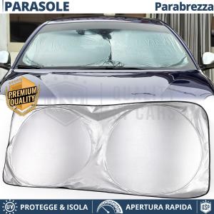 Tendina Parasole per Audi A4 Allroad B8 11-15 Parabrezza Interno, Pieghevole, Struttura in ACCIAIO