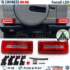  LED TAIL LIGHTS For Mercedes G Class (W463) 89-08 APPROVED | Transformation in New G Class
