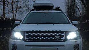 Land Rover Freelander con Lampadine Bi Xenon Bianche Potenti qspcars